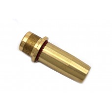 .010 Oversize intake valve guide with undersize bores is easily reamed. Guide features O-ringed flange design, good durability, excellent heat transfer and good lubricity.