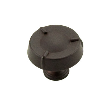 1 1/2" Circle w/ Three Lines Knob (RKICK127RB)