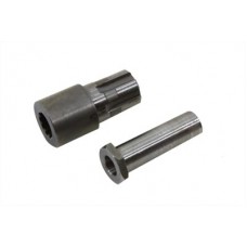 1-1/2" Extended sprocket shaft and nut set.