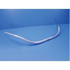 1-1/4" beach bar is pre drilled for internal wiring. The shape provides comfort with control. Use with stock risers and clamps.