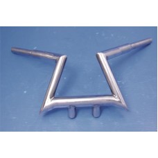 1-1/4" handlebar is used with 1-1/4" inner diameter riser. Bars are not drilled for wiring.