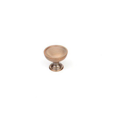 1 3/8" dia zinc Knob in Champagne Gold (CENT29427-CG)