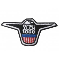1000 XLCH patches can easily be ironed or sewn on. Sold as a pair.