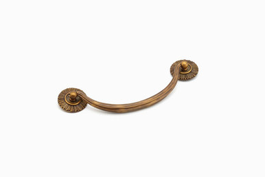 Bail Pull w/Rosettes, Estate Dover, 5 1/2" cc (SCH-978-ED)