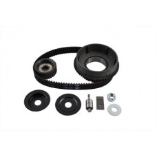Kit includes a 1-1/2" belt, front and rear pulley, and idler bearing assembly.