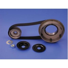 Kit includes 1-1/2" belt, front and rear pulley.