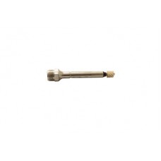 Zinc speedometer drive unit has a 2:1 ratio. Unit is for the rear wheel.