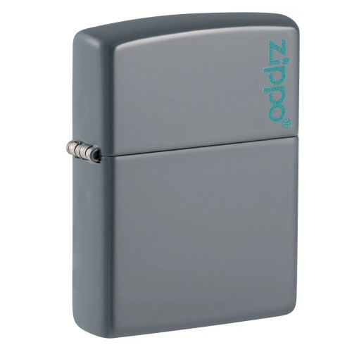 Zippo 49452 Flat Grey Zippo Logo Lighter