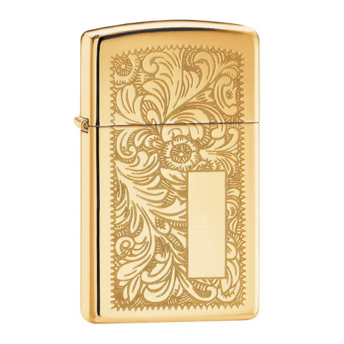 Zippo Slim Brass Venetian Lighter